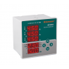 Indicador combinado digital voltimetro - amperimetro - frecuencimetro